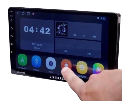 Radio 9" Aiwa 2gb RAM 32gb Android Auto Apple Carplay Panel IPS