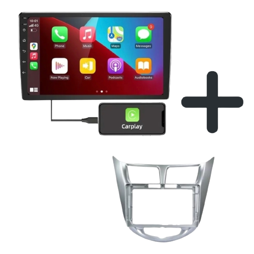 Combo RADIO + BISEL - Hyundai Accent - 2GB RAM + 32GB ROM - Pantalla IPS