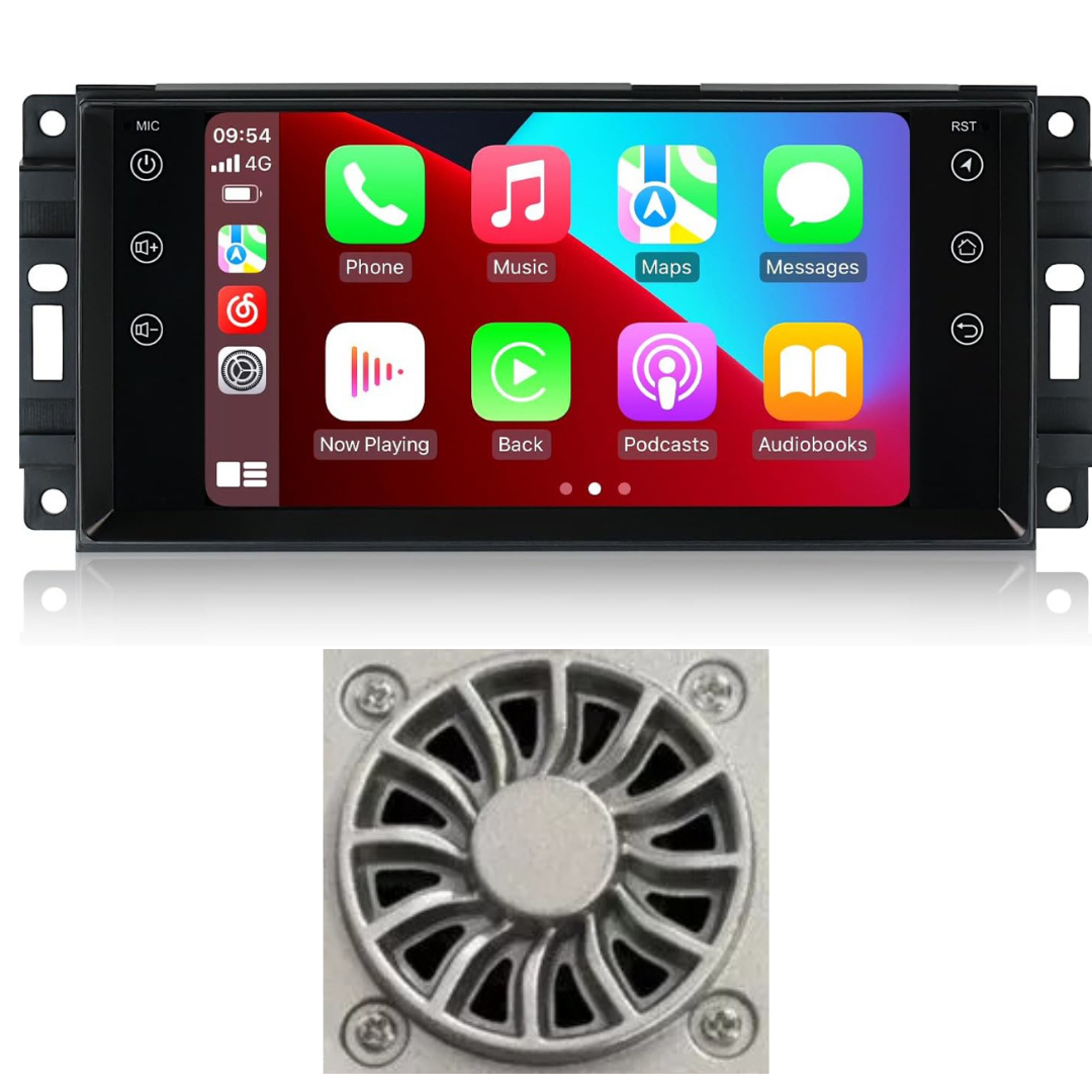 Radio 7" CarPlay Android Jeep Wrangler 2gb 32gb