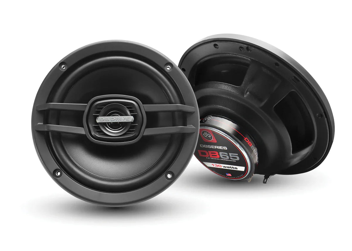 Parlantes Coaxiales 6.5" DB Drive DB65 130W 35W RMS