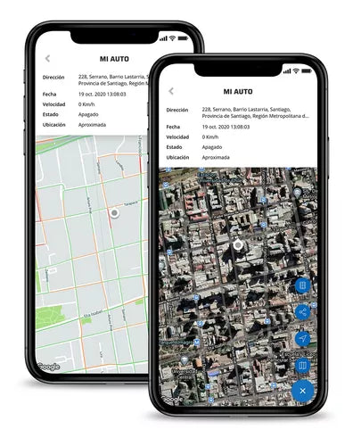 GPS e Inmovilizador Eltec Nemesis Control Aplicación