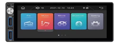 Radio Aiwa AW-A485BT 1DIN 6.5" CarPlay