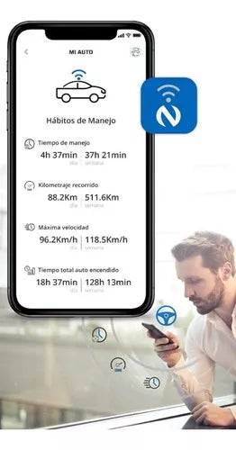 GPS e Inmovilizador Eltec Nemesis Control Aplicación