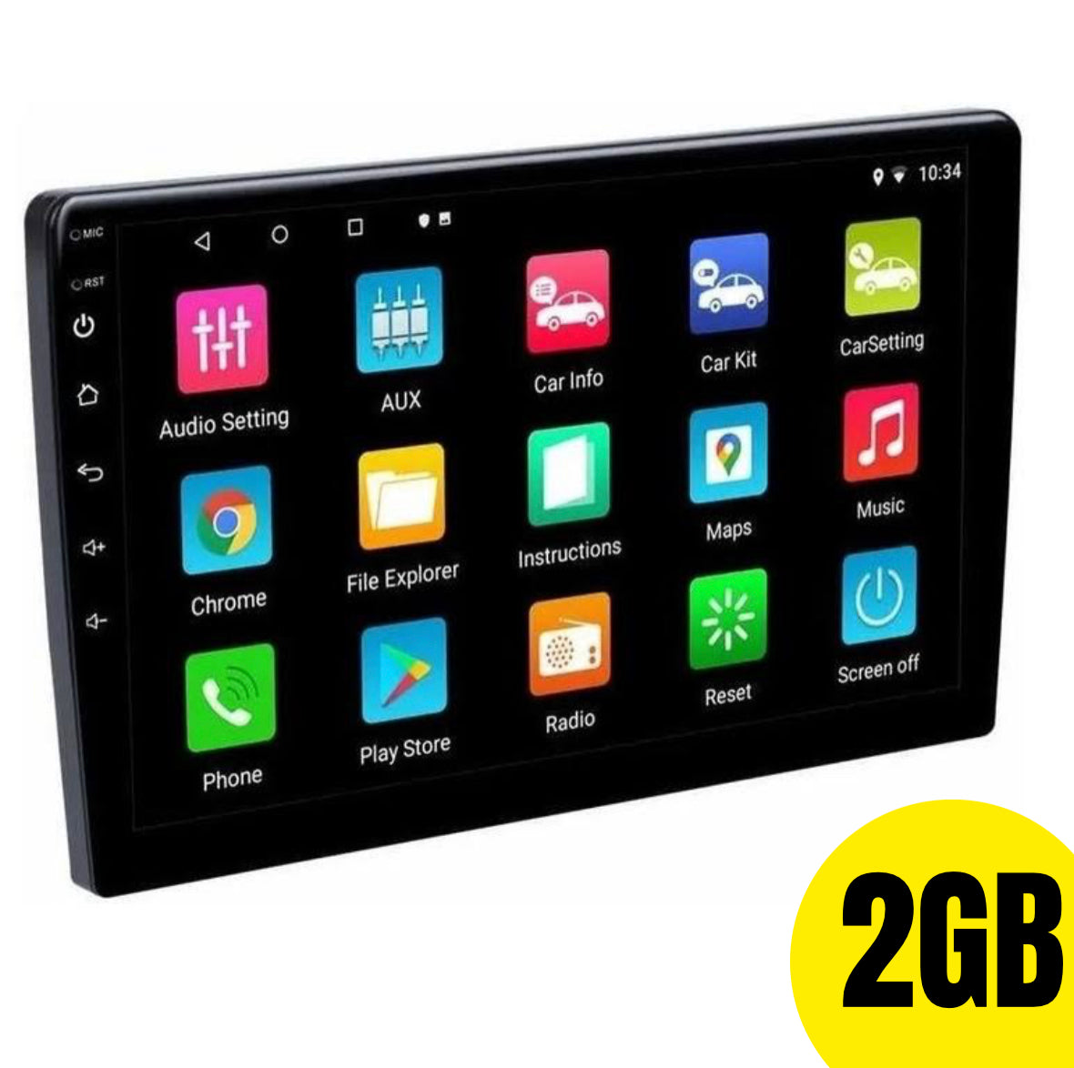 Radio Android con bisel para Chevrolet Sail Classic, 2GB/32GB IPS — foto 3