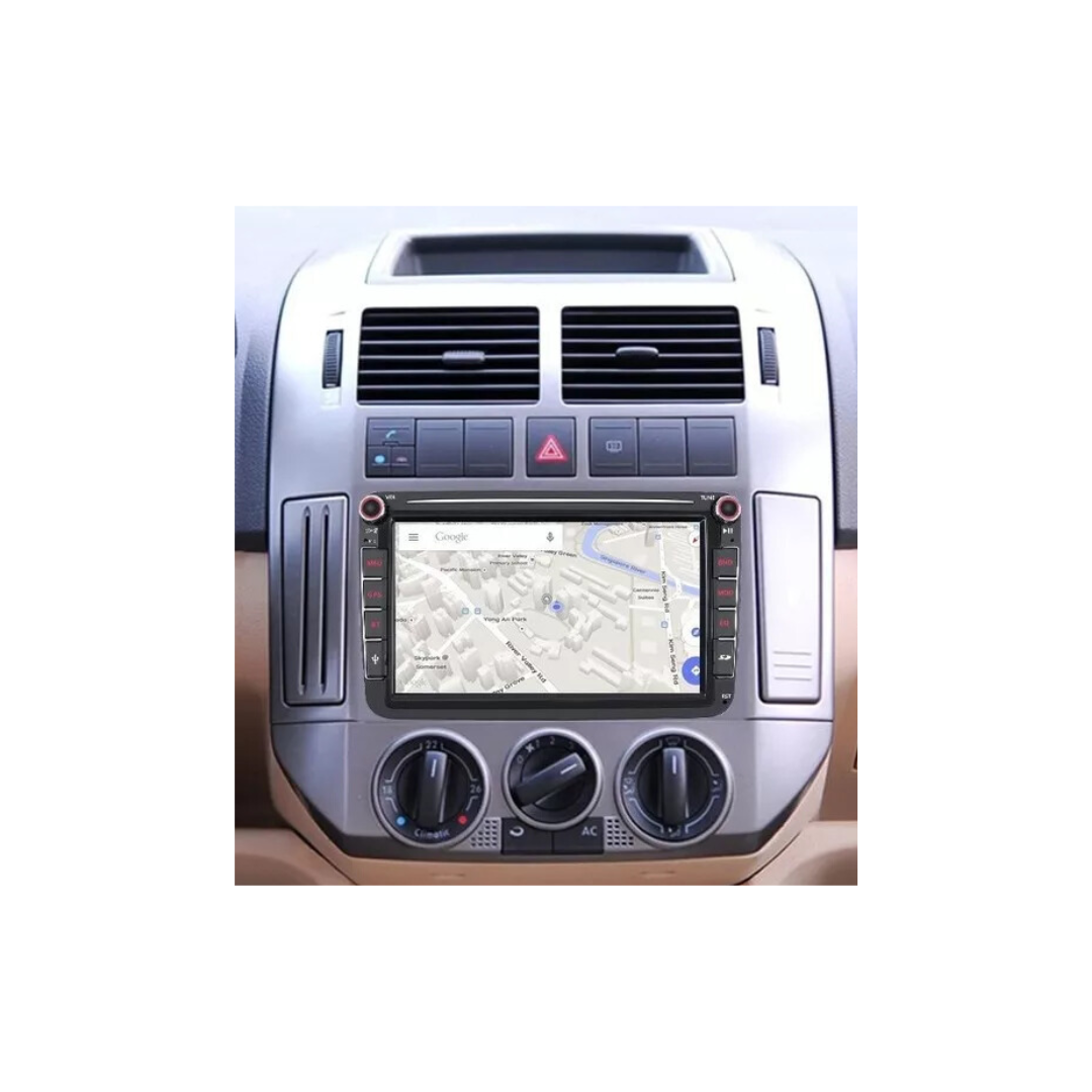 Radio Volkswagen 8" CarPlay Android Auto 2gb RAM 32gb