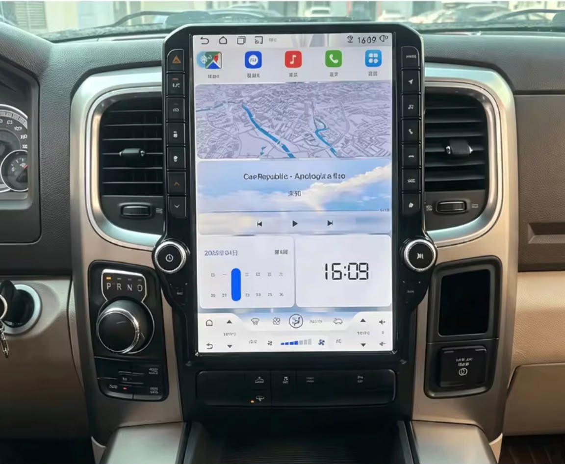 Pantalla tipo Tesla Dodge RAM 1500 2013-2019 14.5", 8GB/128GB