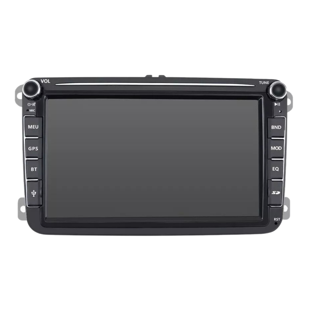 Radio Volkswagen 8" CarPlay Android Auto 2gb RAM 32gb