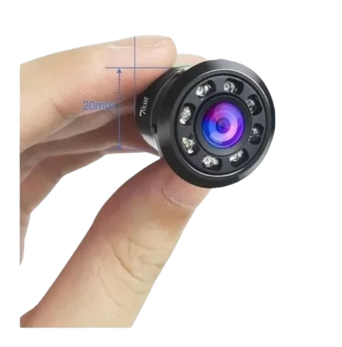 Cámara de reversa embutida para Auto (redonda) FULL HD Visión nocturna